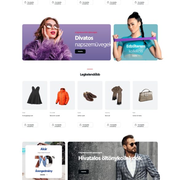 RUHÁZATI WEBSHOP | WEBÁRUHÁZ KÉSZÍTÉS